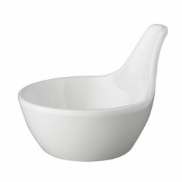 Verrine anse mélamine blanche 7 x 7 x 6 cm 5 cl - carton de 24