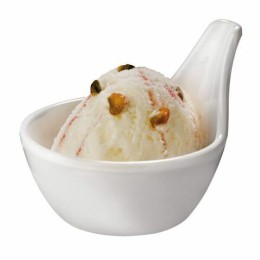 Verrine anse mélamine blanche 7 x 7 x 6 cm 5 cl - carton de 24