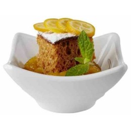 Verrine bol mélamine blanche 10 cl 8 x 8 x 4 cm - par 24