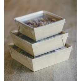 Boite Nomade to Go carton 130 x 130 x 55 mm - par 20