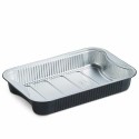 Barquette lisse prête à cuire aluminium noire 189 cl - par 100