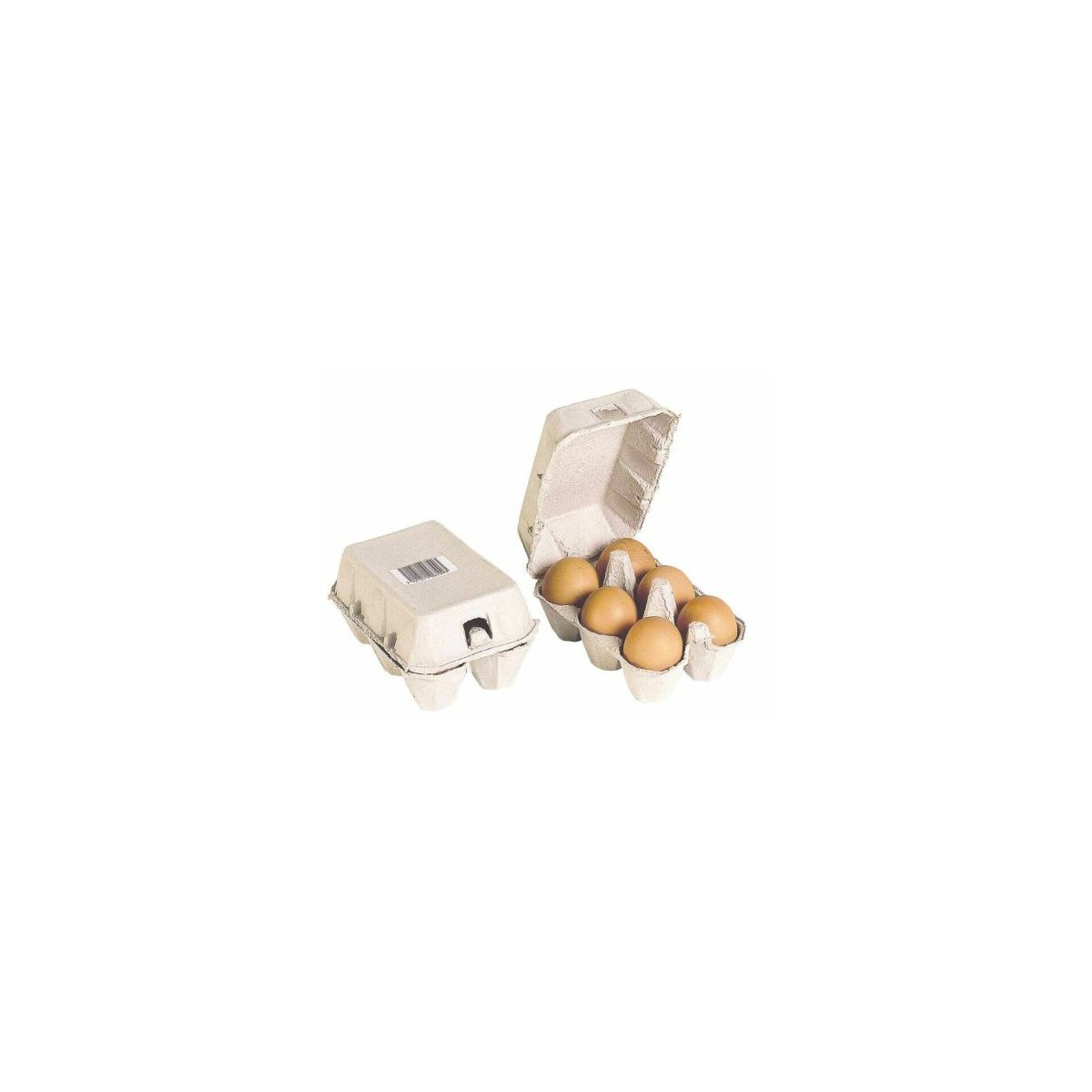 Lot De 40 Boîtes à œufs En Carton Pour 6 œufs – Idéal Pour Pâques, Pique-niques, Stockage