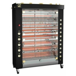 Rôtissoire 8 broches 1375 avec toit électrique