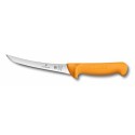 Couteau à désosser flexible dos renversé jaune Swibo 16 cm