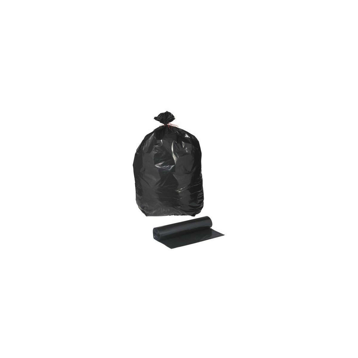 100 ex Sac Poubelle 100 Litres Qualité Pro Noir Fermeture à Lien Coulissant  Poignées Coulissantes, Ultra Résistant, Anti-Fuites Adapté pour poubelle  ronde ou carrée, Recyclable Normes CEE 82 x 90 cm : : Epicerie