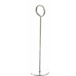 Porte étiquette inox à pied 12 cm - par 10