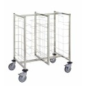 Chariot cafétéria 6 niveaux sans largeur