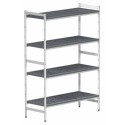 Kit rayonnage 4 niveaux Fermostock 5711 119 x 46 cm