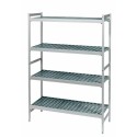 Kit rayonnage 4 niveaux Fermostock 6611 108 x 36 cm