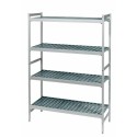 Kit rayonnage 4 niveaux Formostock 6611 108 x 56 cm