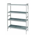 Kit rayonnage 4 niveaux Fermostock 6611 120 x 36 cm