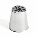 Douille russe à fleur 257 inox ø 2,6 cm
