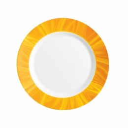 Assiette plate Natura ocre ø 23,5 cm - carton de 24