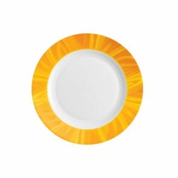 Assiette plate Natura ocre ø 19,5 cm - carton de 24
