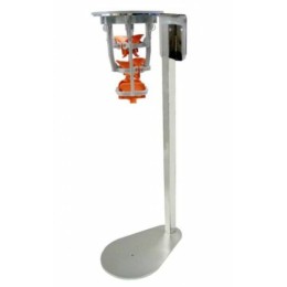 Épluche grosses carottes sur pied inox Ø 6 cm