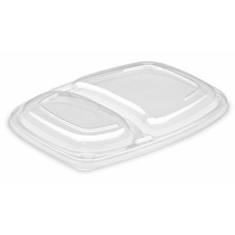 Couvercle PP pour boite Cookipack 2 compartiments - carton de 320