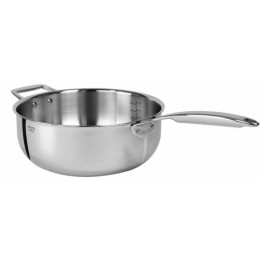 Casserole inox Castel'Pro ø 28 cm