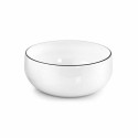 Bol déjeuner porcelaine Yaka blanc liseré noir 50 cl - par 6