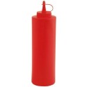 Distributeur sauce bouteille PE rouge 0,65 L - par 12
