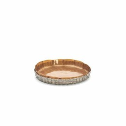 Moule à tarte inox perforé et feuille de cuisson 24 cm