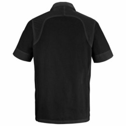 Veste de cuisine Basil manches courtes noire T5