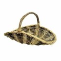 Panier fruitière osier 51 x 35 x 12/31 cm