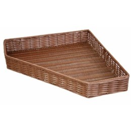 Manne corner chocolat 60 x 60 x 10 cm