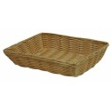 Corbeille Dordogne en PP miel 28 x 20 x 6 cm