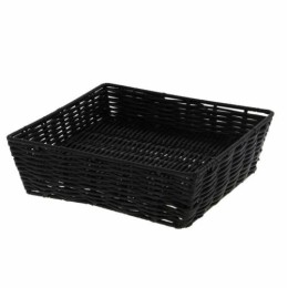Manne squarre noire 25 x 25 x 7,5 cm