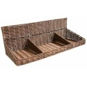 Manne tricase chocolat 60 x 23 x 20 cm