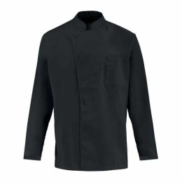 Veste de boucher manches longues Cabus noire S