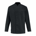 Veste de boucher manches longues Cabus noire S