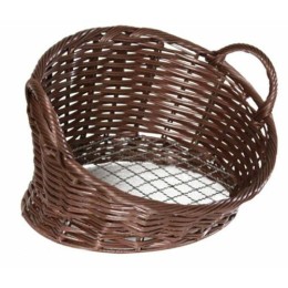Corbeille van chocolat avec fond grille inox ø 31 x 22 cm