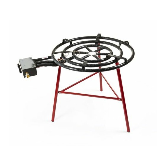 Réchaud à paella ø 90 cm avec thermocouple et piètement Garcima
