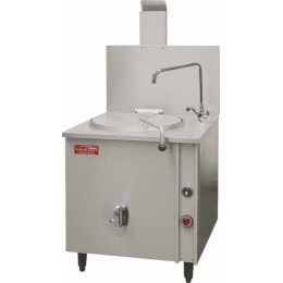 Cuiseur gaz cuve ronde 140 L vidange EC + EF