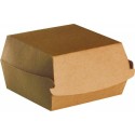 Boîte burger kraft brun 120 x 116 x 70 mm - par 100