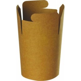 Pot à pates kraft brun 48 cl - par 50