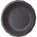 Plateau fruits de mer ovale noir 70 x 40 cm - par 25