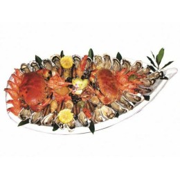 Plateau fruits de mer polystyrène bateau grand modèle - par 10