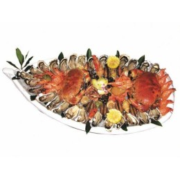 Plateau fruits de mer polystyrène bateau petit modèle - par 26