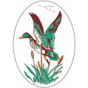 Azyme canard ovale 107 x 76 mm - par 18