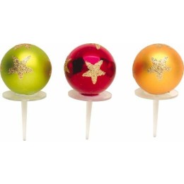 Boules de Noël dorées /48