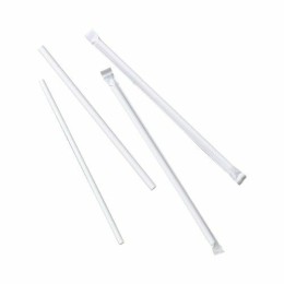 Paille carton 20 cm emballée individuellement /500
