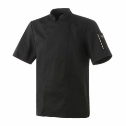 Veste de cuisine Robur manches courtes Nero noire T6