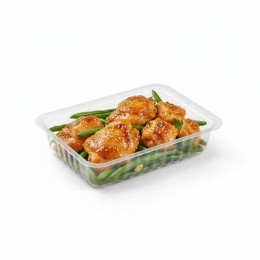 Barquette plastique transparente scellable Alphacel 750 ml - par 100