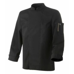 Veste de cuisine Robur manches longues Nero noire T5