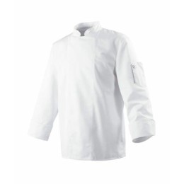 Veste de cuisine Robur manche longues Nero blanche T5