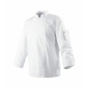 Veste de cuisine Robur manche longues Nero blanche T5