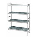 Kit rayonnage Fermostock 4 niveaux 6611 78 x 36 cm
