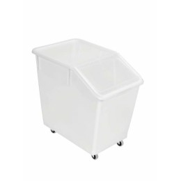 Bac à ingrédients 80 L + couvercle - sur roues